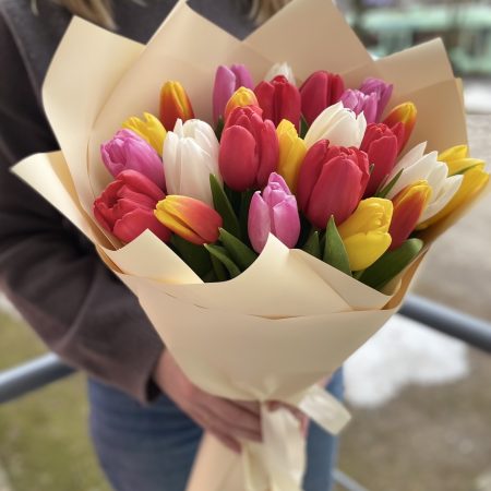 Букет из тюльпанов розовых (Копировать)