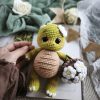 Кукла ручной работы «Черепашка Ромашка»