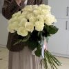 Букет из розовых роз в упаковке (Копировать)
